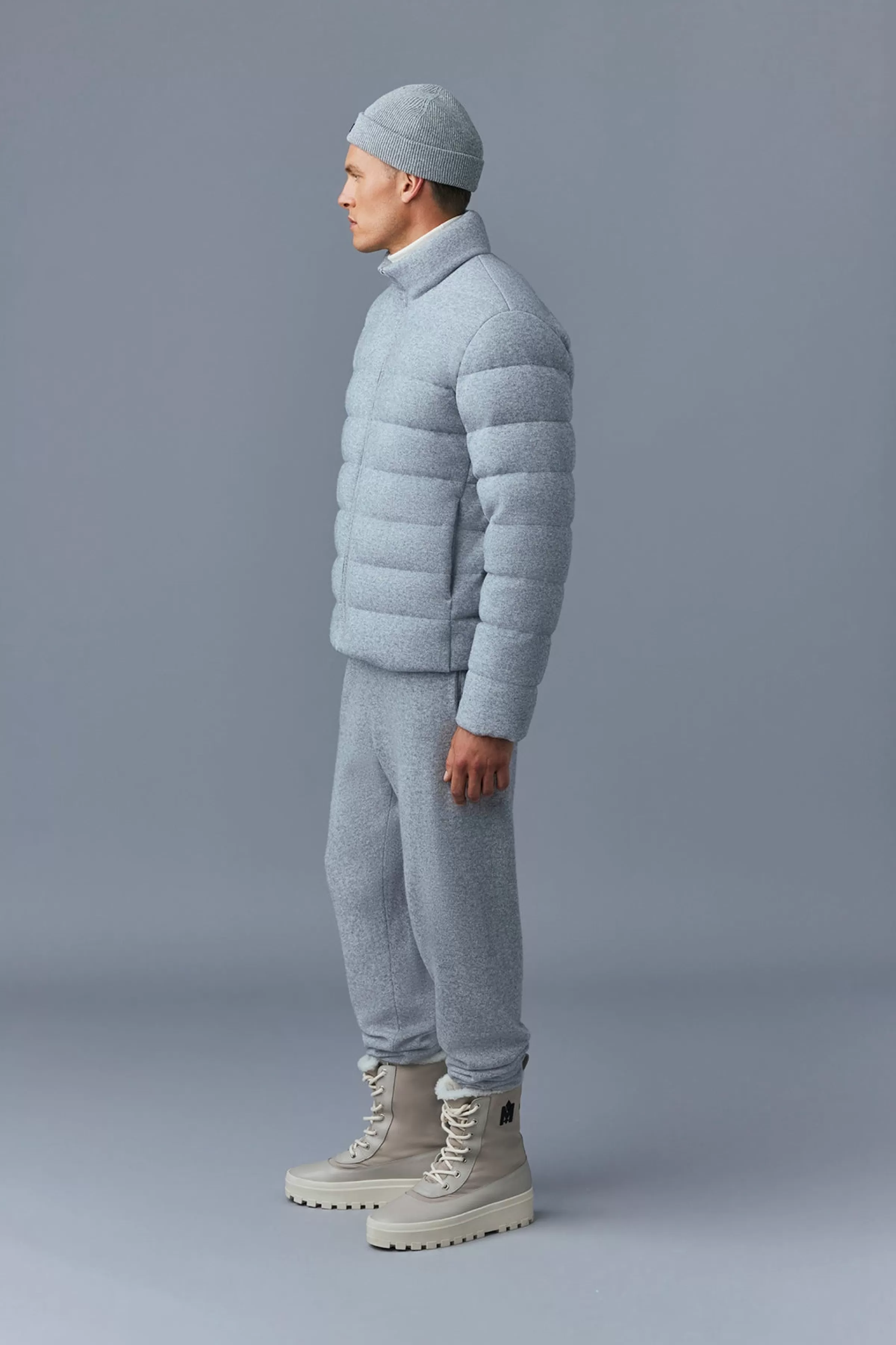 Scott, Light Down Jacket With Cashmere Blend Shell For Men | ® US | Mackage Shop