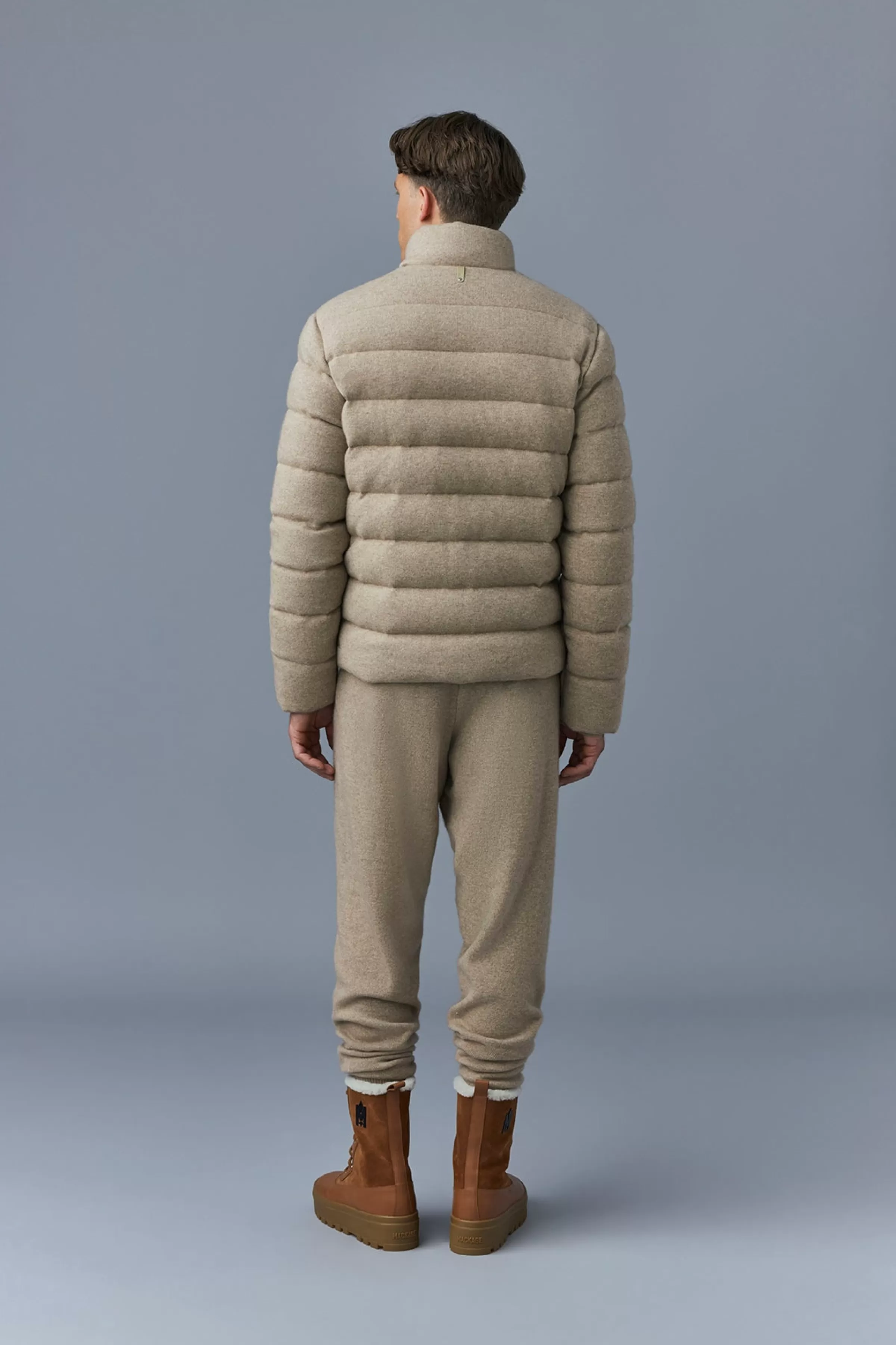 Scott, Light Down Jacket With Cashmere Blend Shell For Men | ® US | Mackage Shop