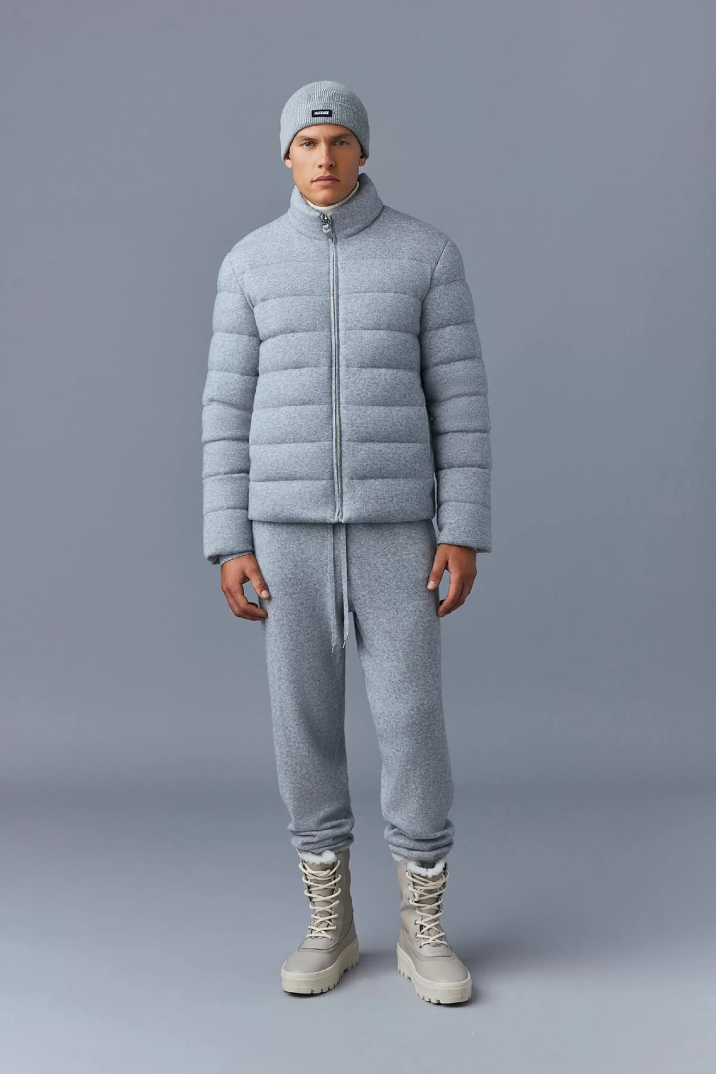 Scott, Light Down Jacket With Cashmere Blend Shell For Men | ® US | Mackage Hot