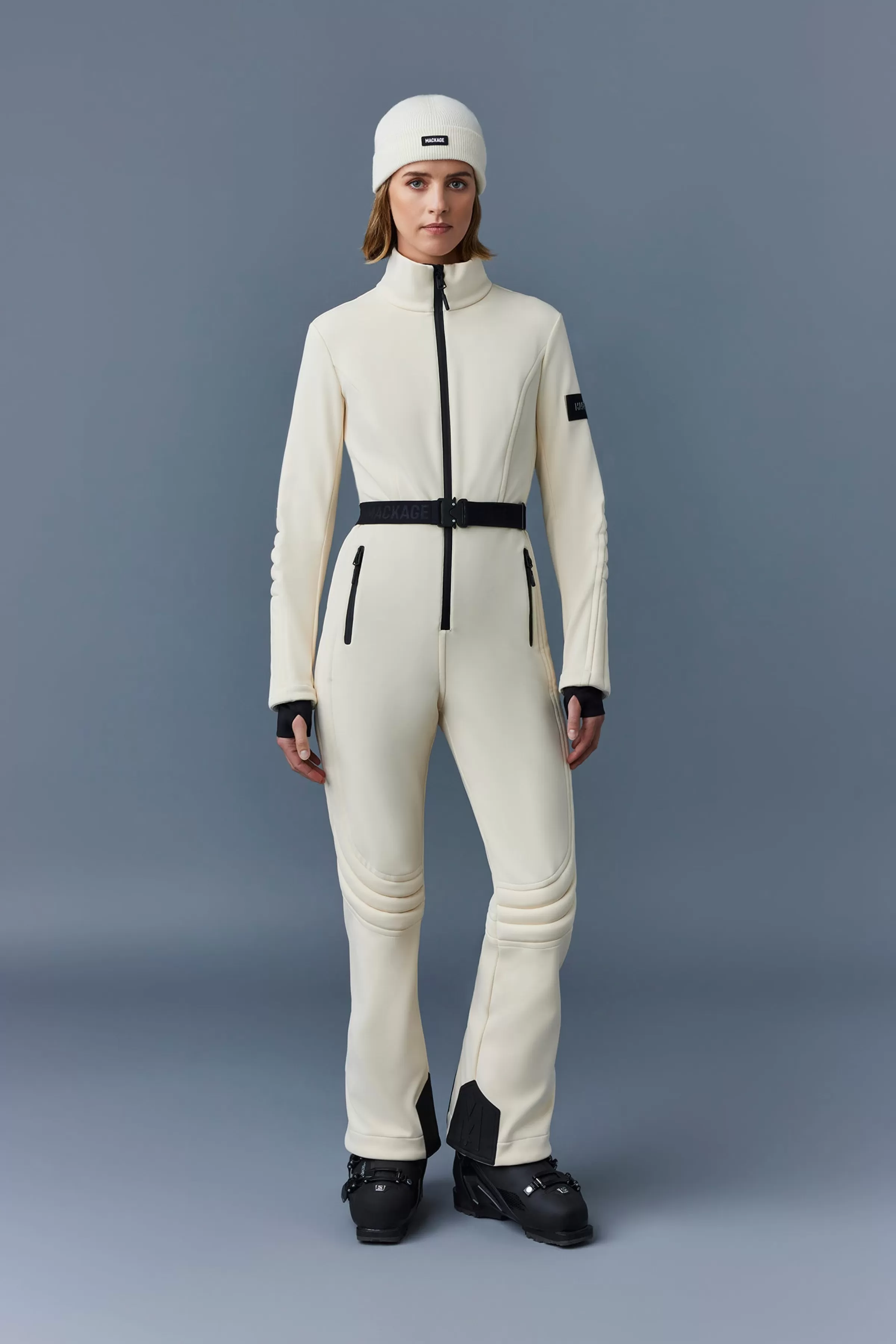 Shawna, Techno Fleece Ski Suit With Articulated Sleeves And Knees For Ladies | ® US | Mackage Store