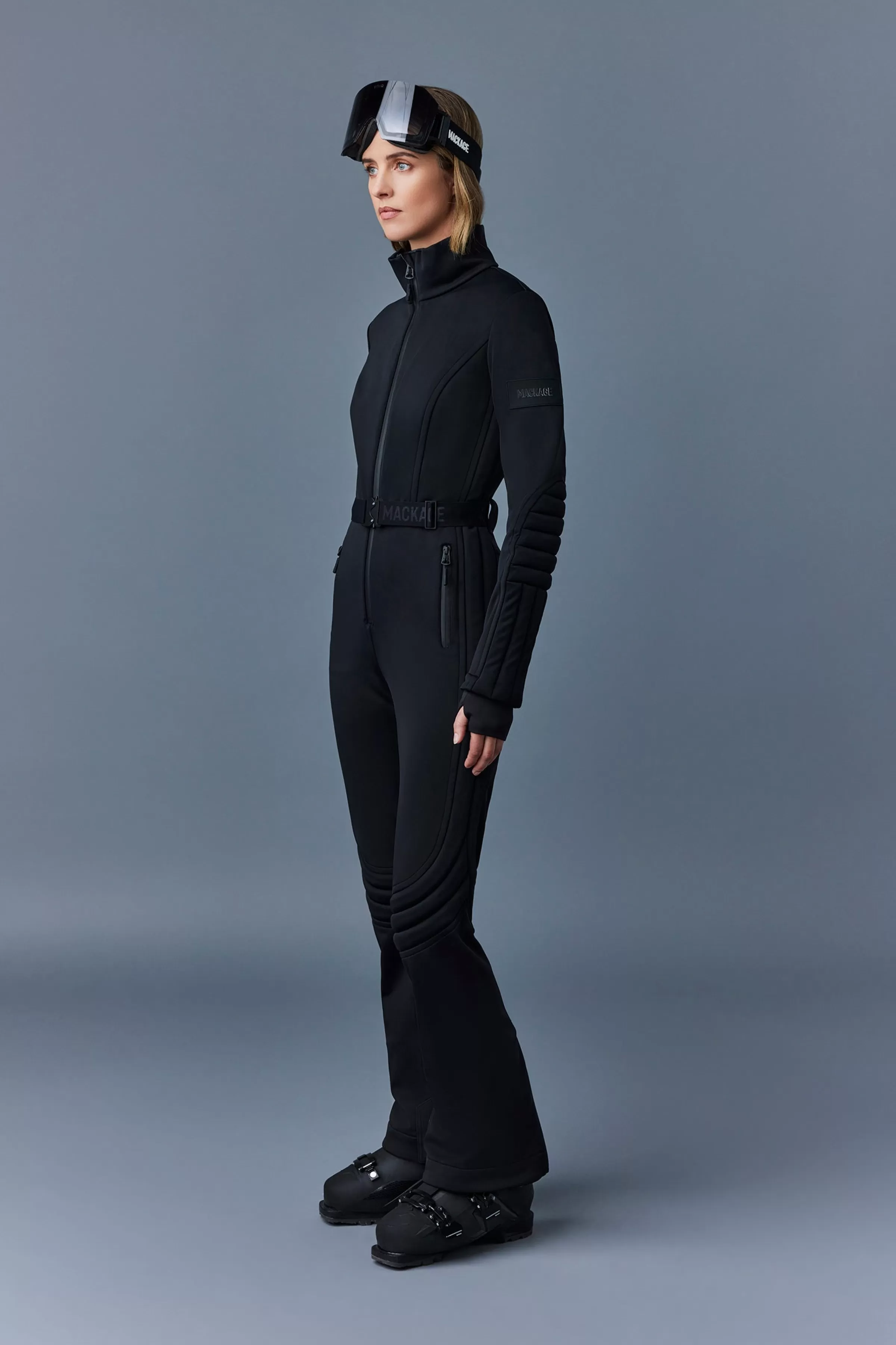 Shawna, Techno Fleece Ski Suit With Articulated Sleeves And Knees For Ladies | ® US | Mackage Store