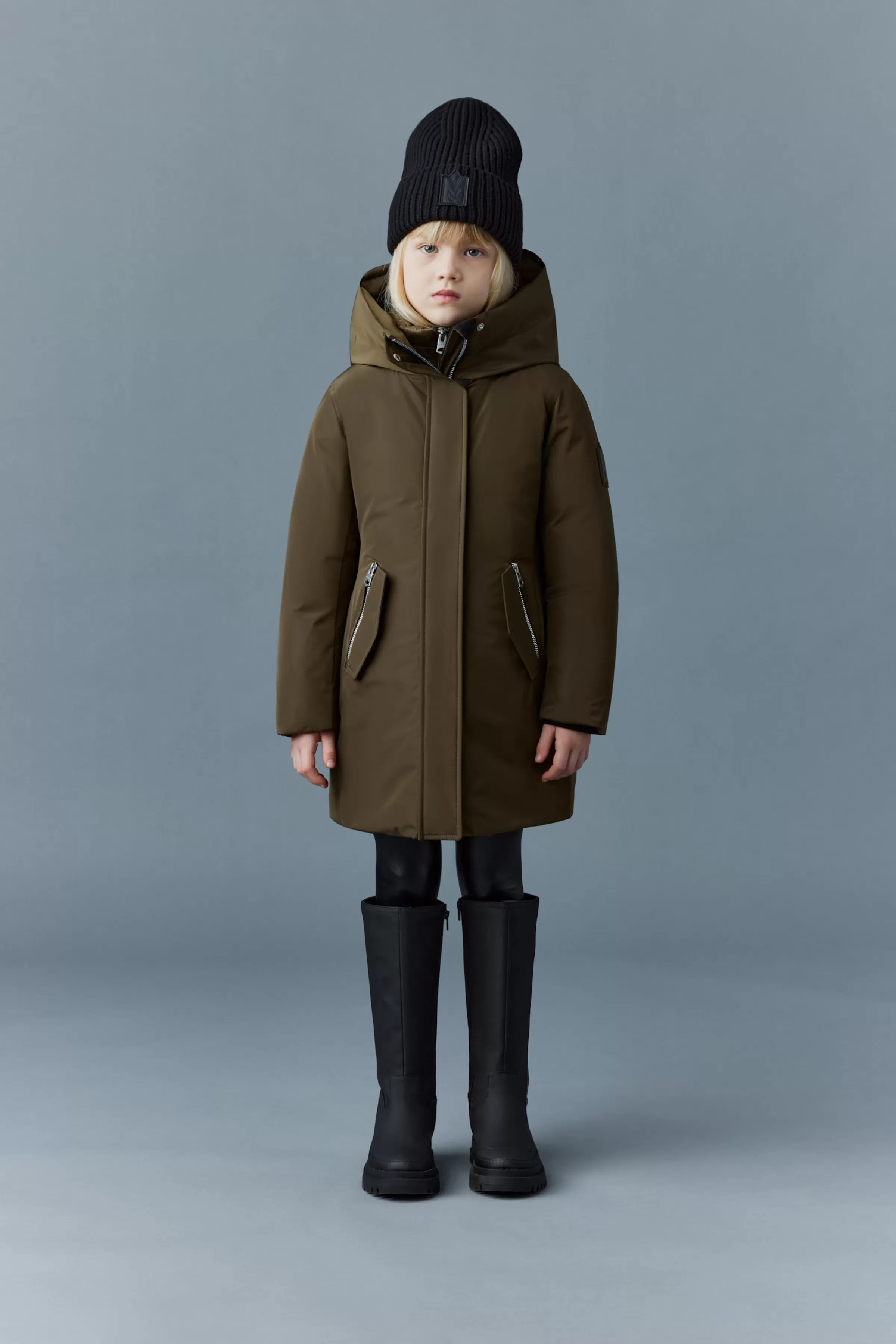 Shayna, 2-in-1 Nano Down Coat With Removable Bib For Kids (8-14 Years) | ® US | Mackage New