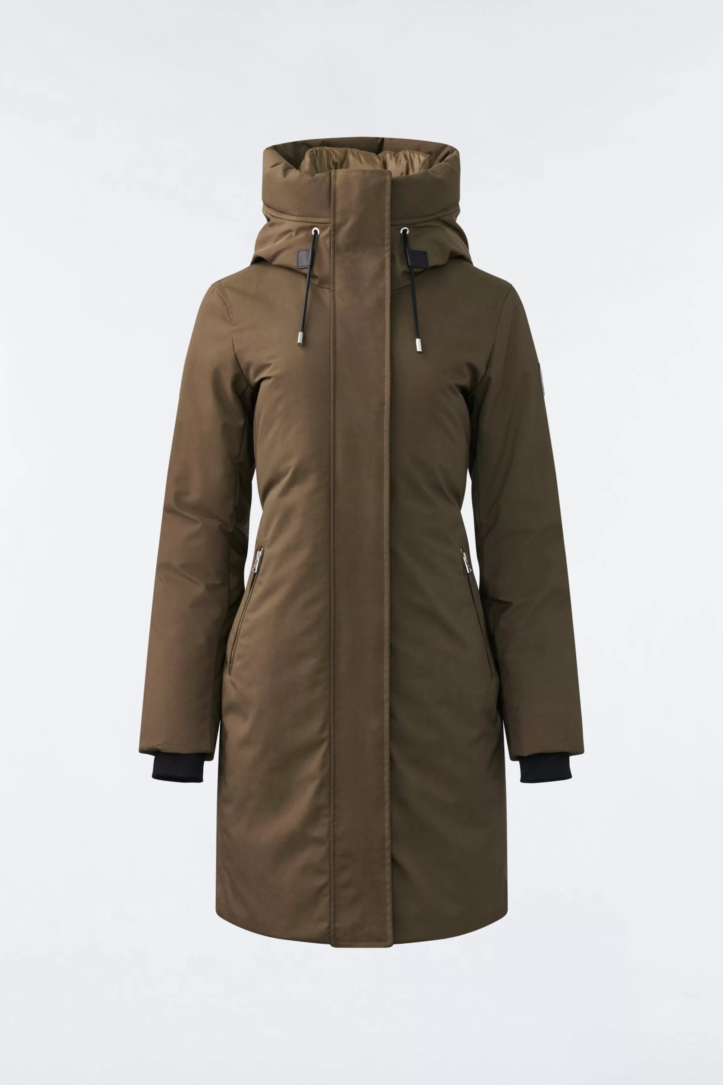 Shiloh, 2-in-1 Fitted Down Coat With Removable Bib For Ladies | ® US | Mackage Clearance