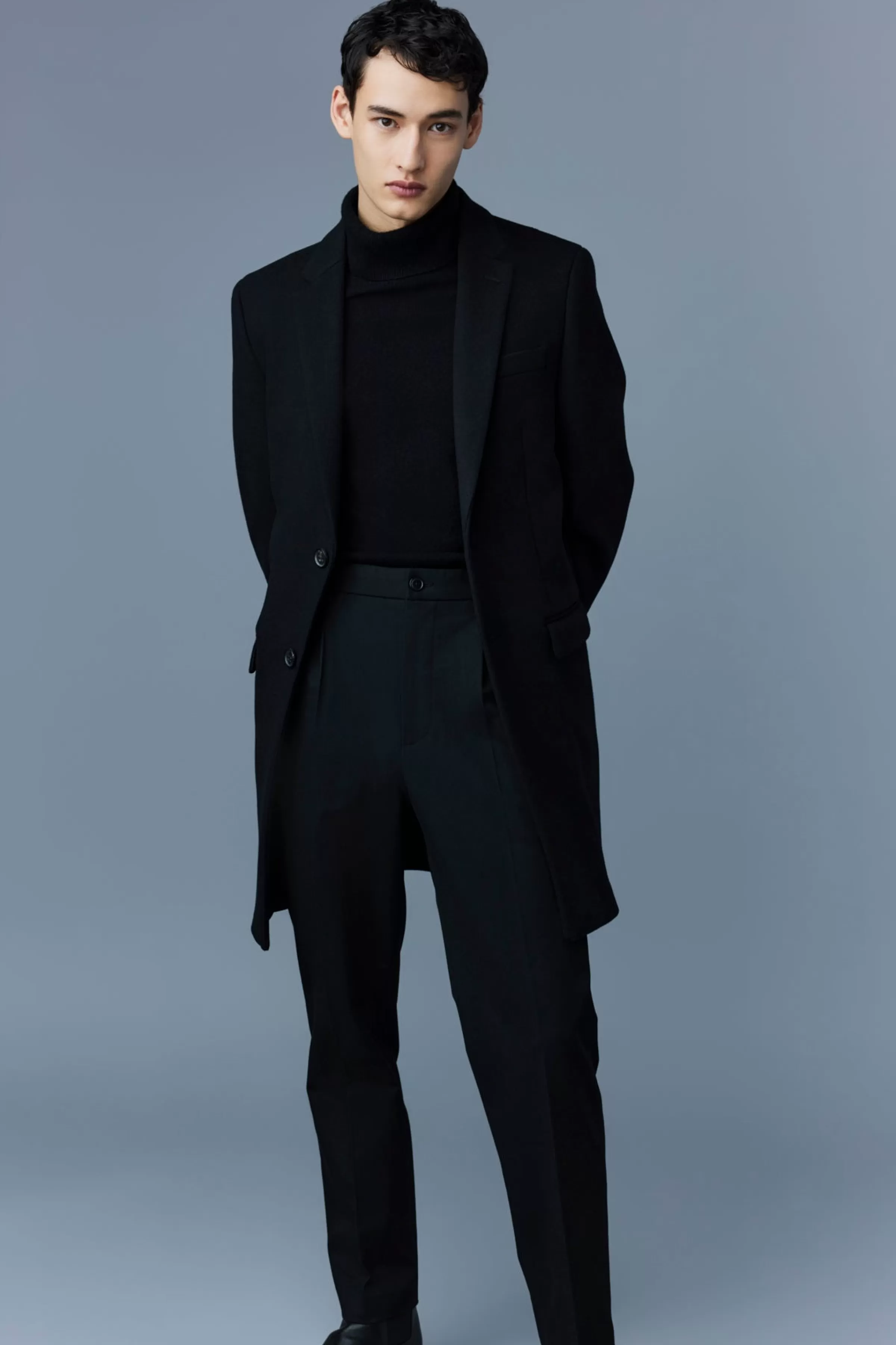 Skai, Double-face Wool 2-in-1 Top Coat With Removable Down Liner For Men | ® US | Mackage Outlet