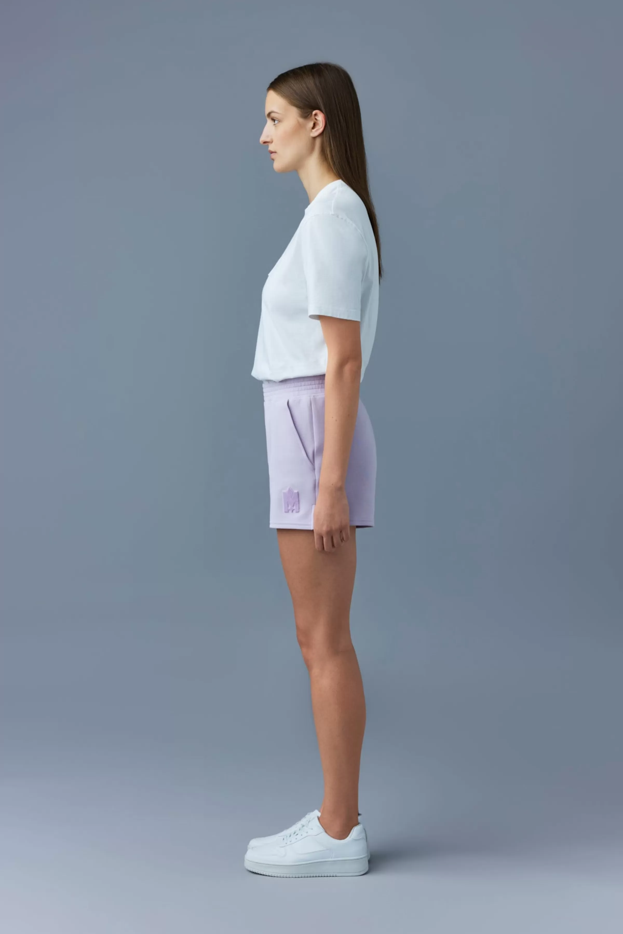 Summer, Double-Face Jersey Mini Shorts For Ladies | ® US | Mackage Store