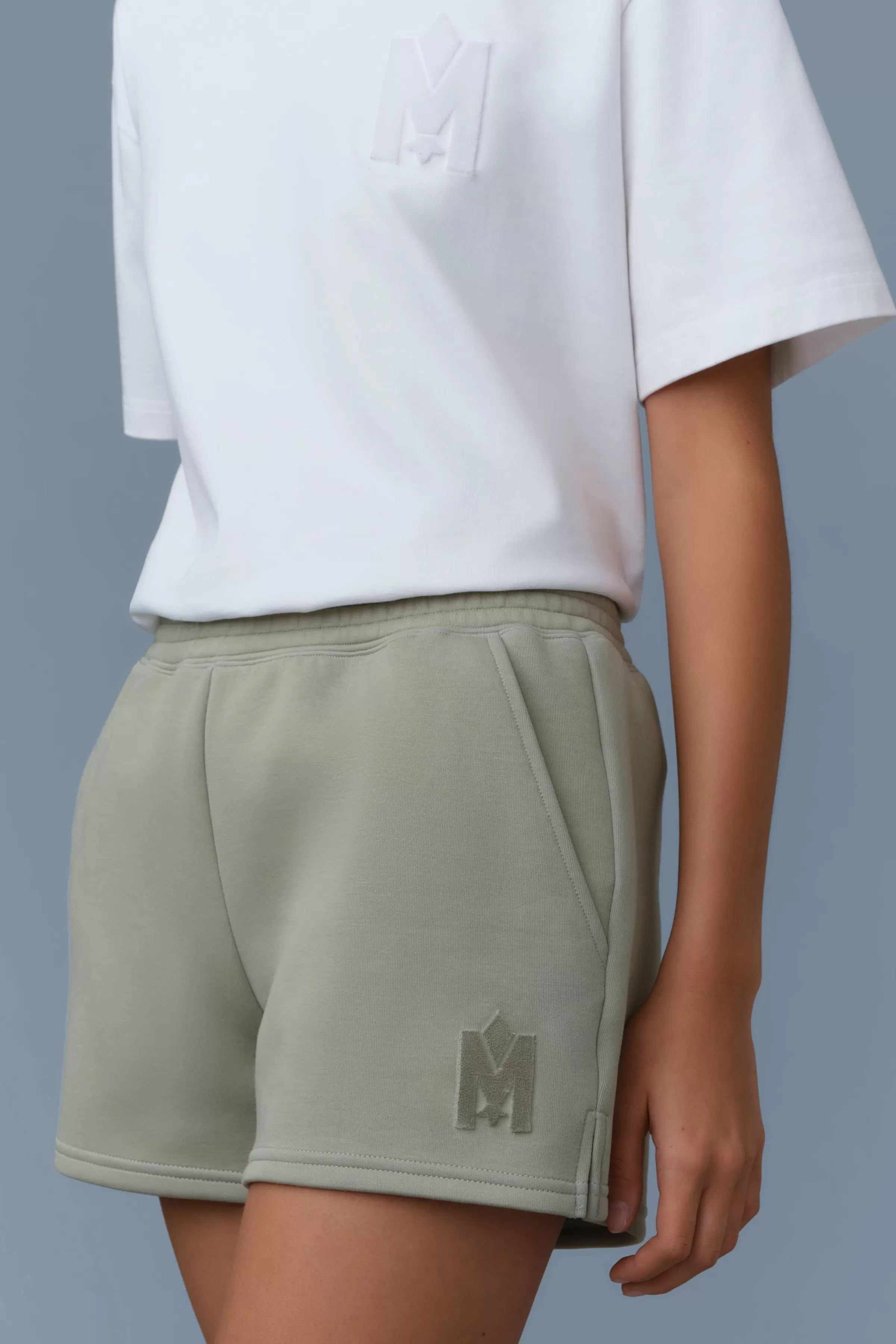 Summer, Double-Face Jersey Mini Shorts For Ladies | ® US | Mackage Store