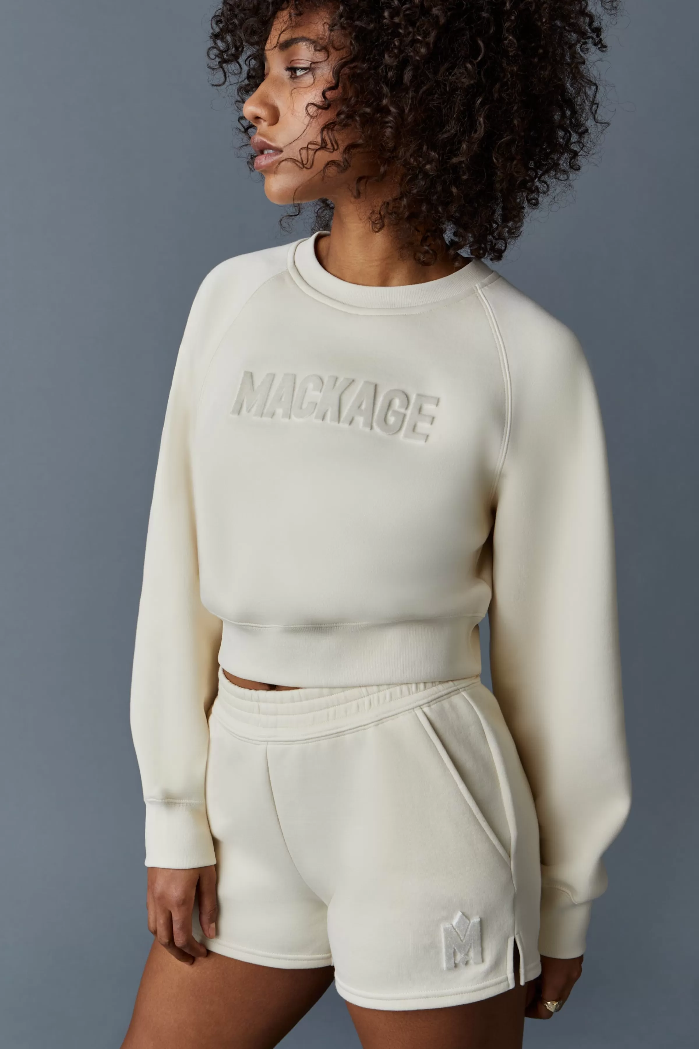 Summer, Double-Face Jersey Mini Shorts For Ladies | ® US | Mackage Best
