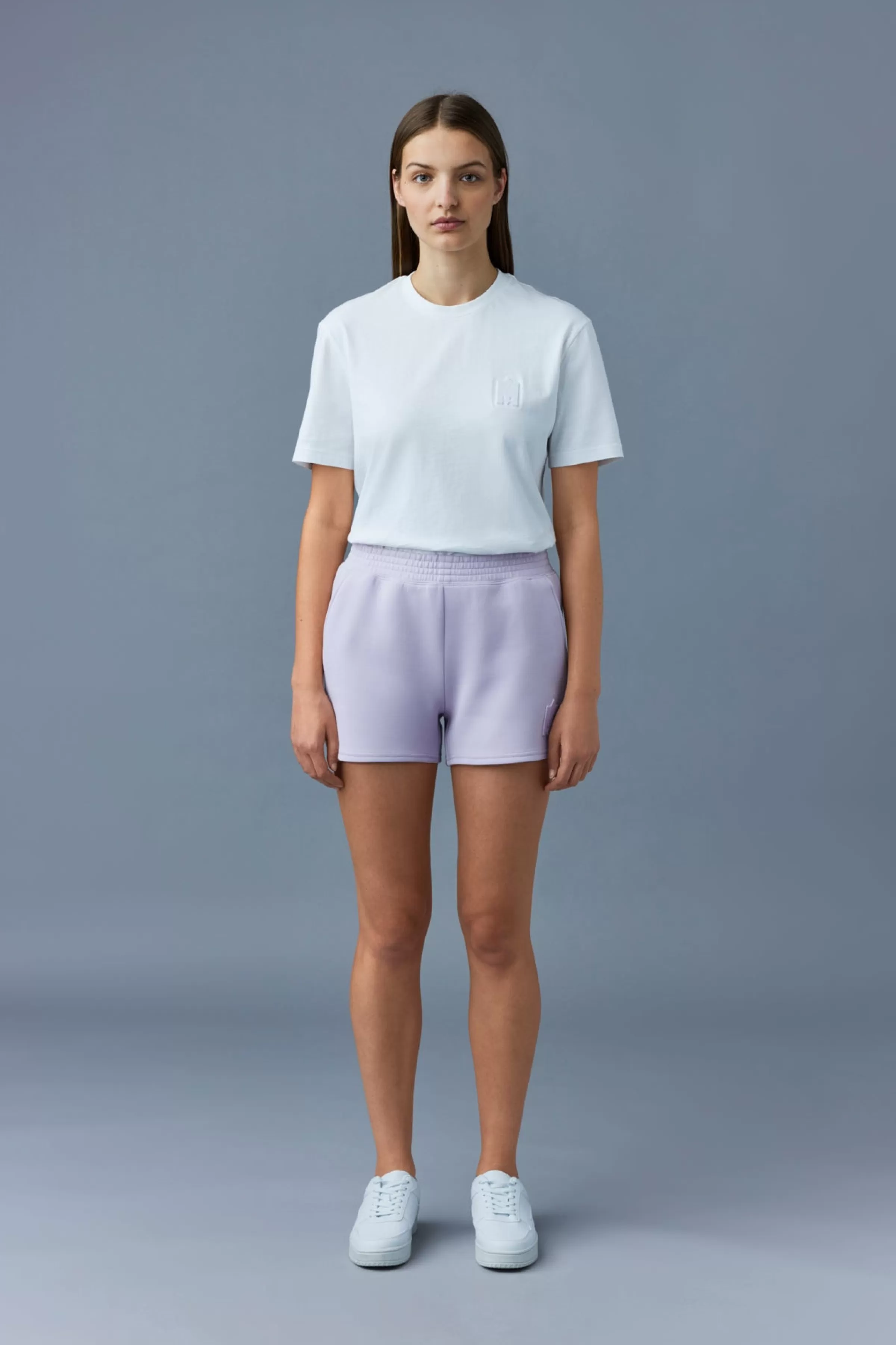 Summer, Double-Face Jersey Mini Shorts For Ladies | ® US | Mackage Cheap