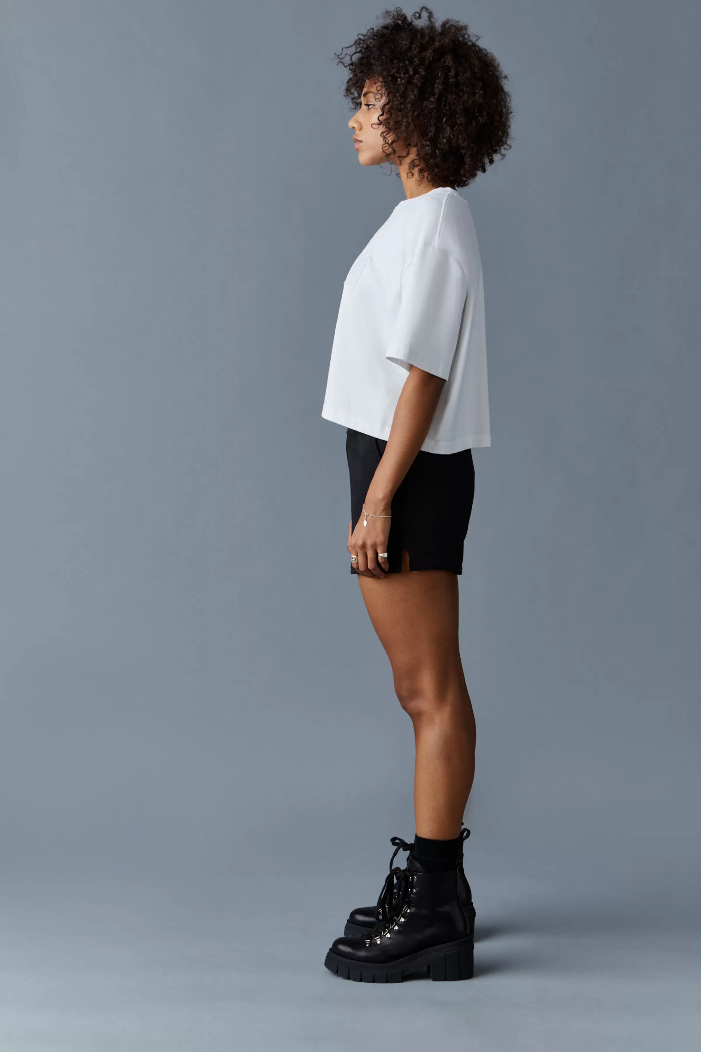 Summer, Double-Face Jersey Mini Shorts For Ladies | ® US | Mackage Cheap