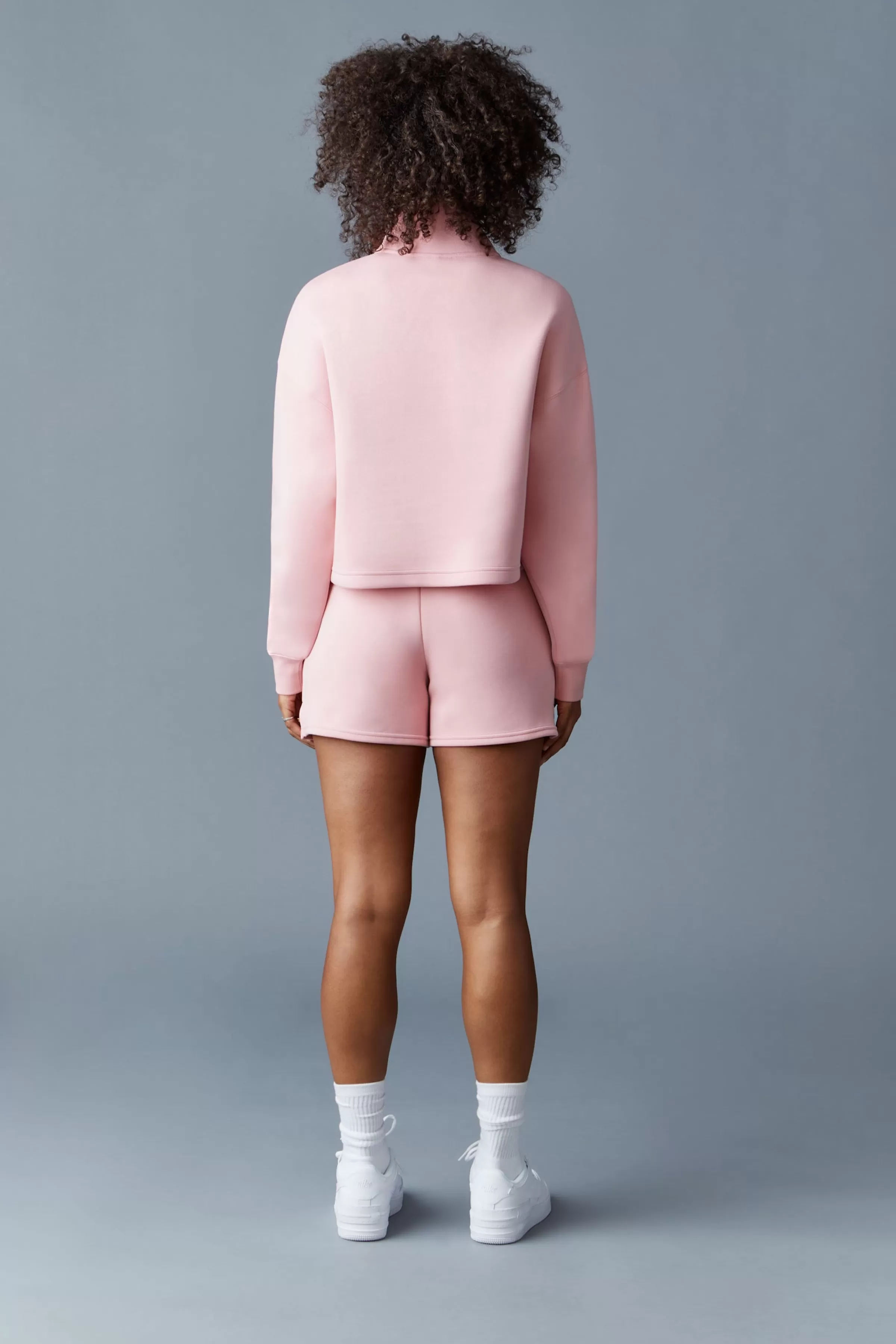 Summer, Double-Face Jersey Mini Shorts For Ladies | ® US | Mackage Cheap