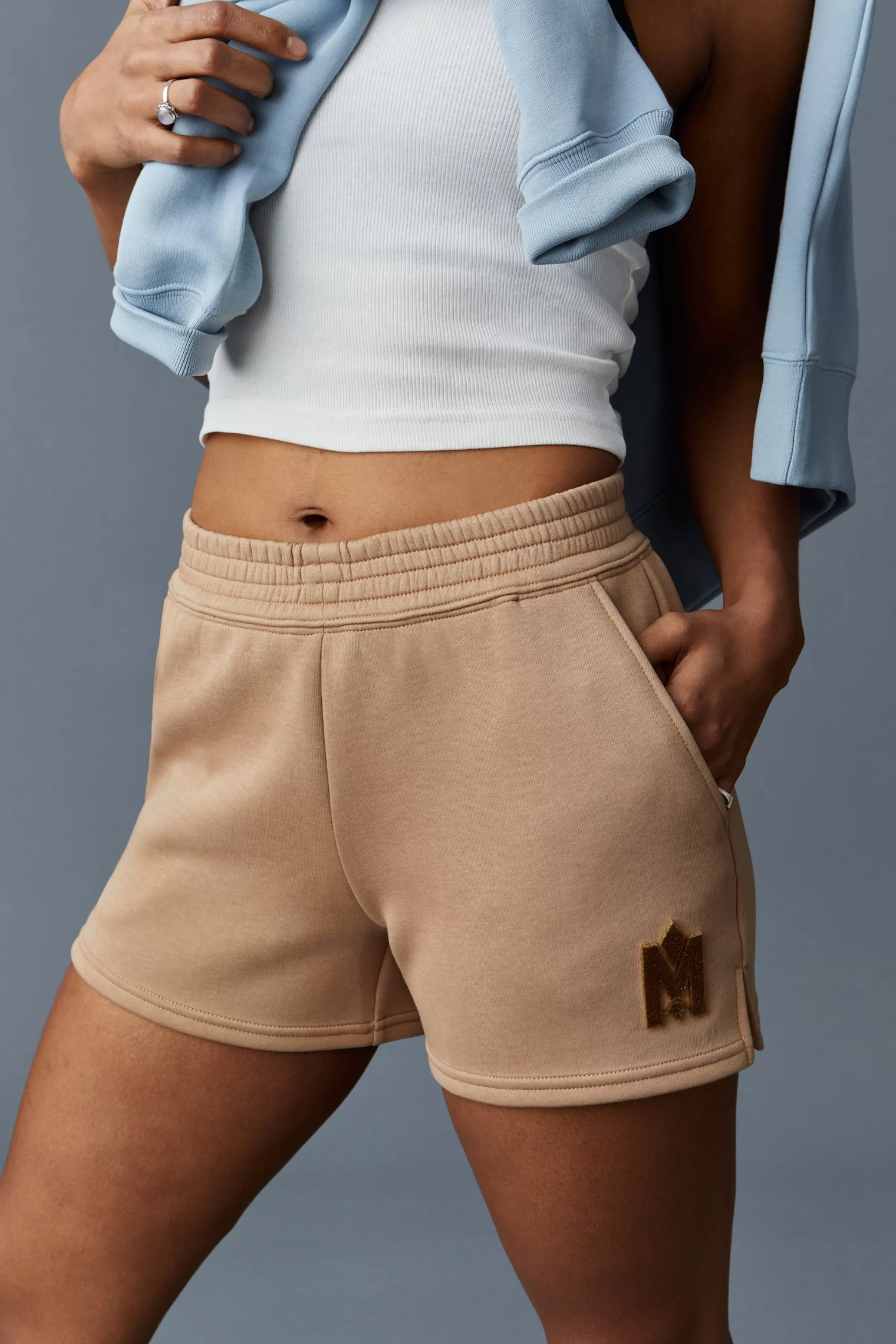 Summer, Double-Face Jersey Mini Shorts For Ladies | ® US | Mackage Cheap