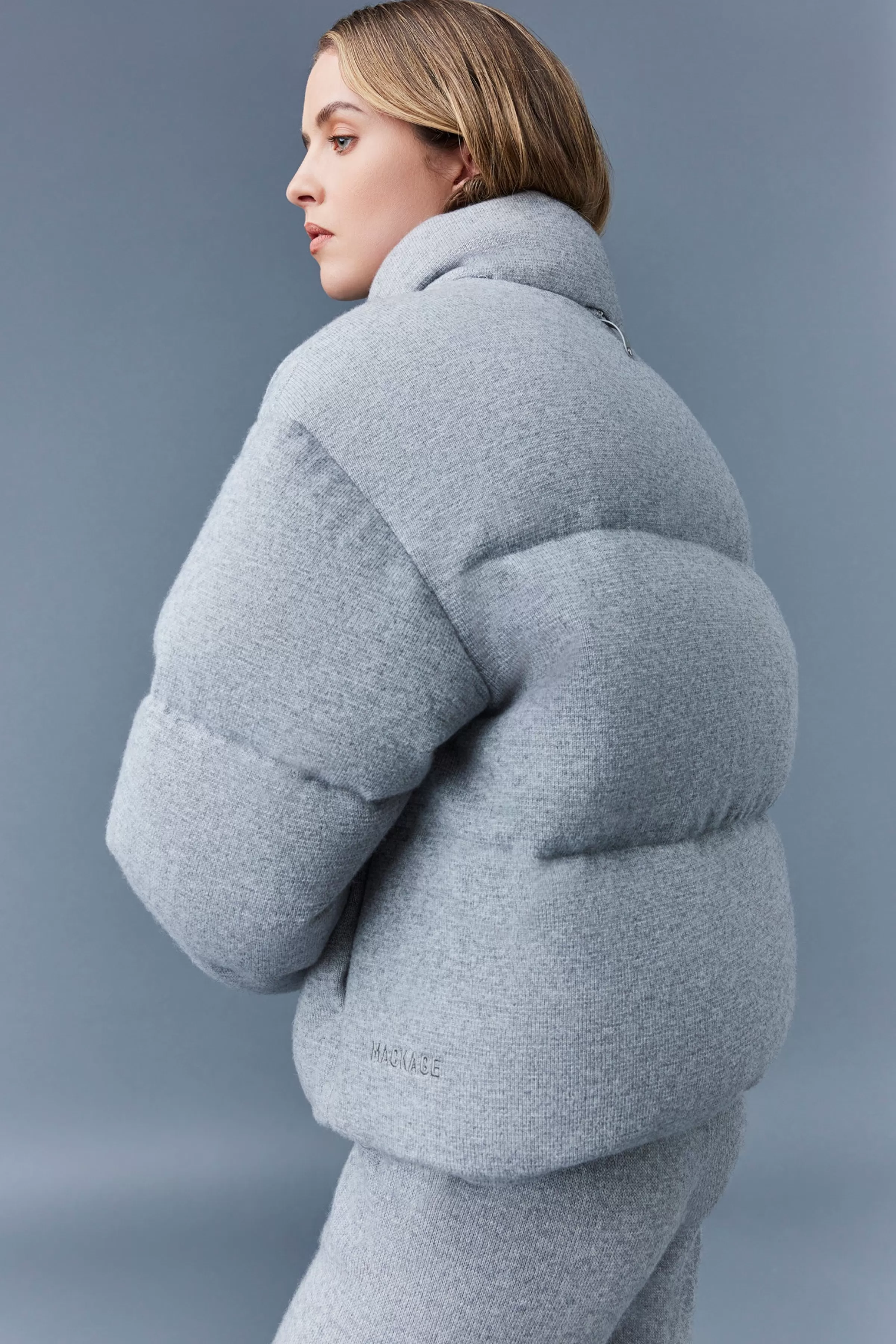 Tessy, Medium Down Jacket With Cashmere Blend Shell For Ladies | ® US | Mackage Hot