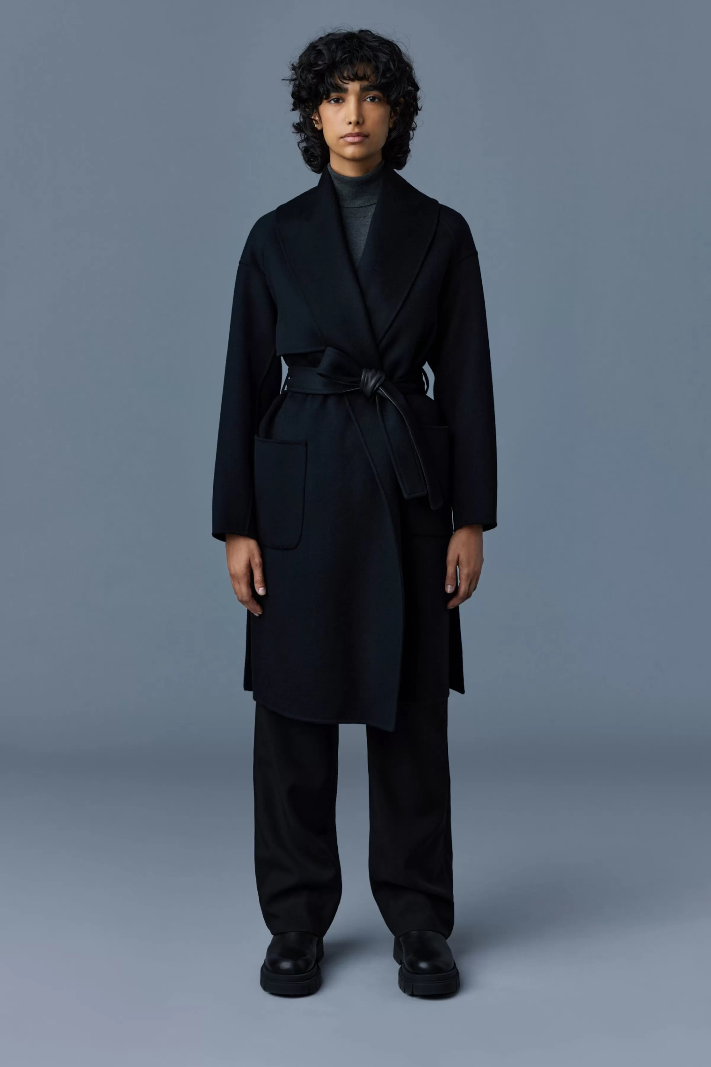 Thalia, Double-face Wool Robe Coat For Ladies | ® US | Mackage Cheap