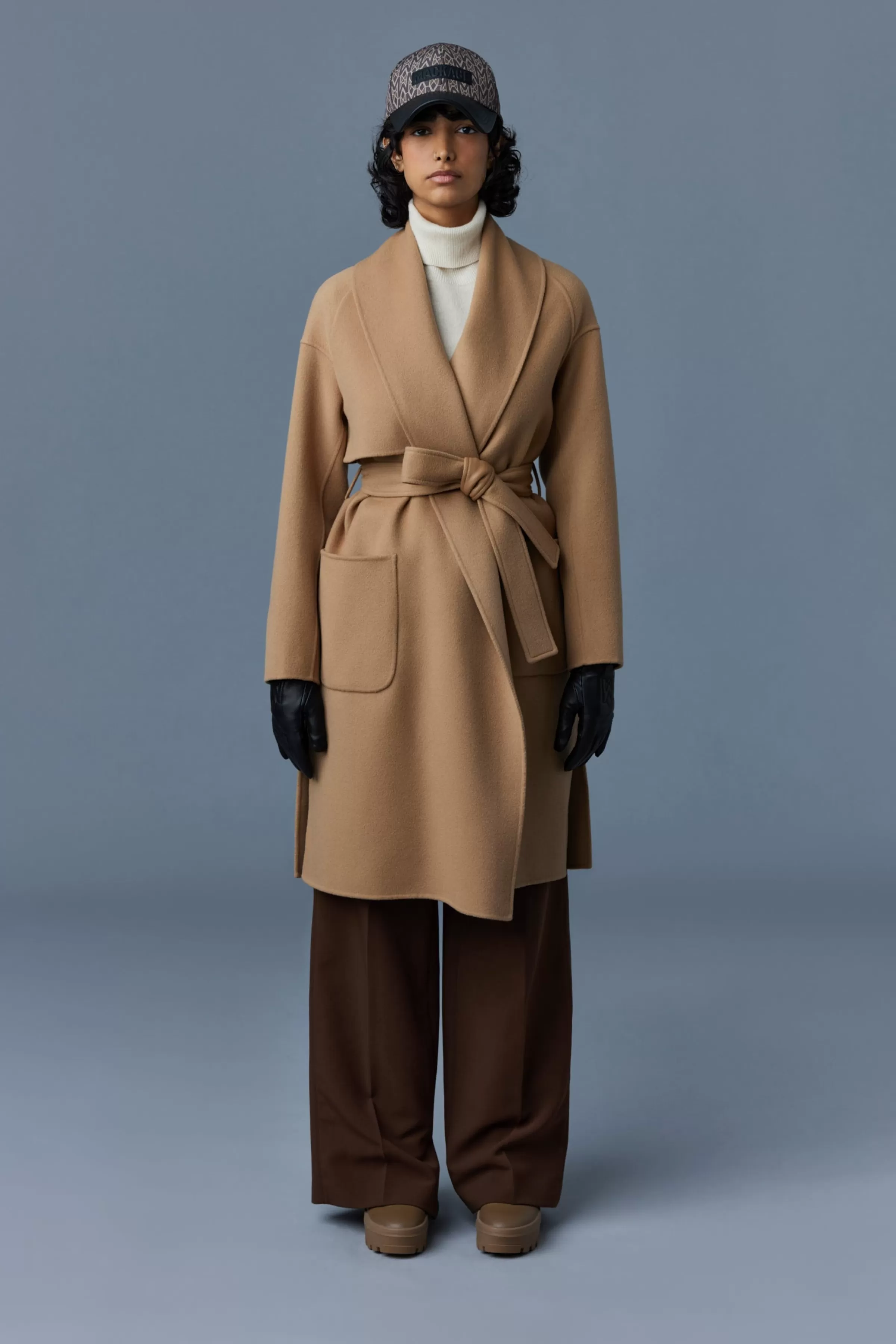 Thalia, Double-face Wool Robe Coat For Ladies | ® US | Mackage Cheap