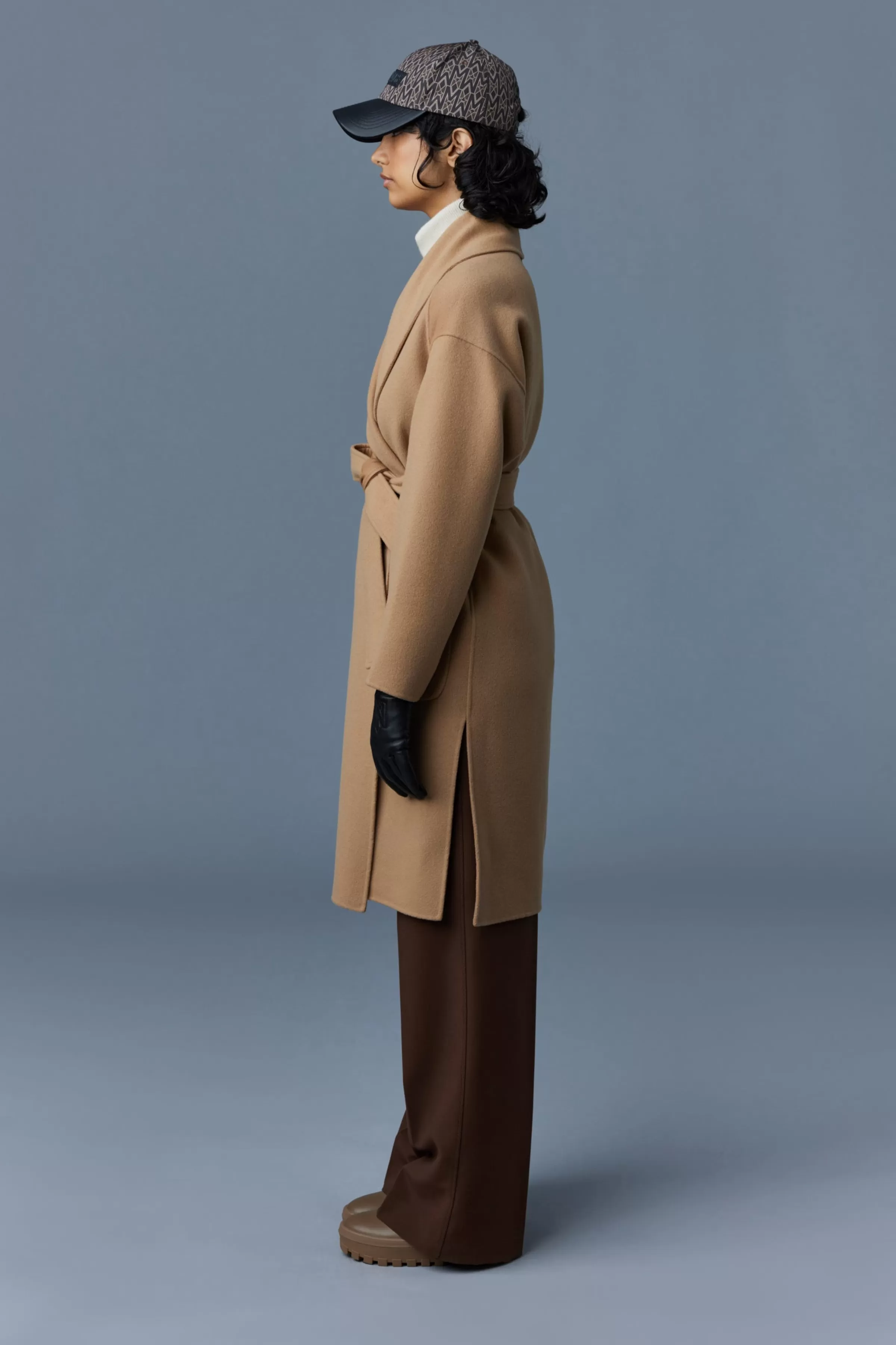 Thalia, Double-face Wool Robe Coat For Ladies | ® US | Mackage Store