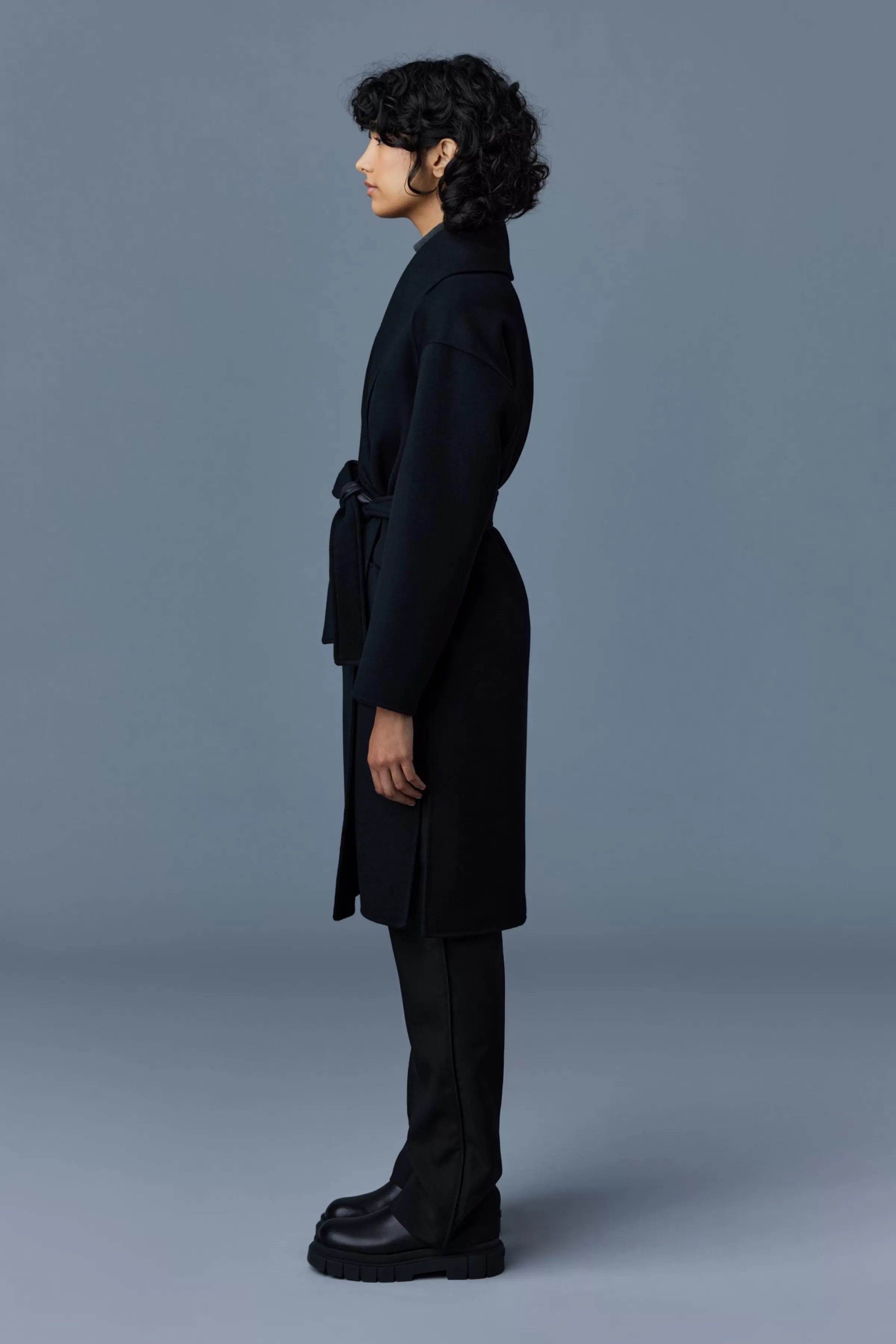 Thalia, Double-face Wool Robe Coat For Ladies | ® US | Mackage Store