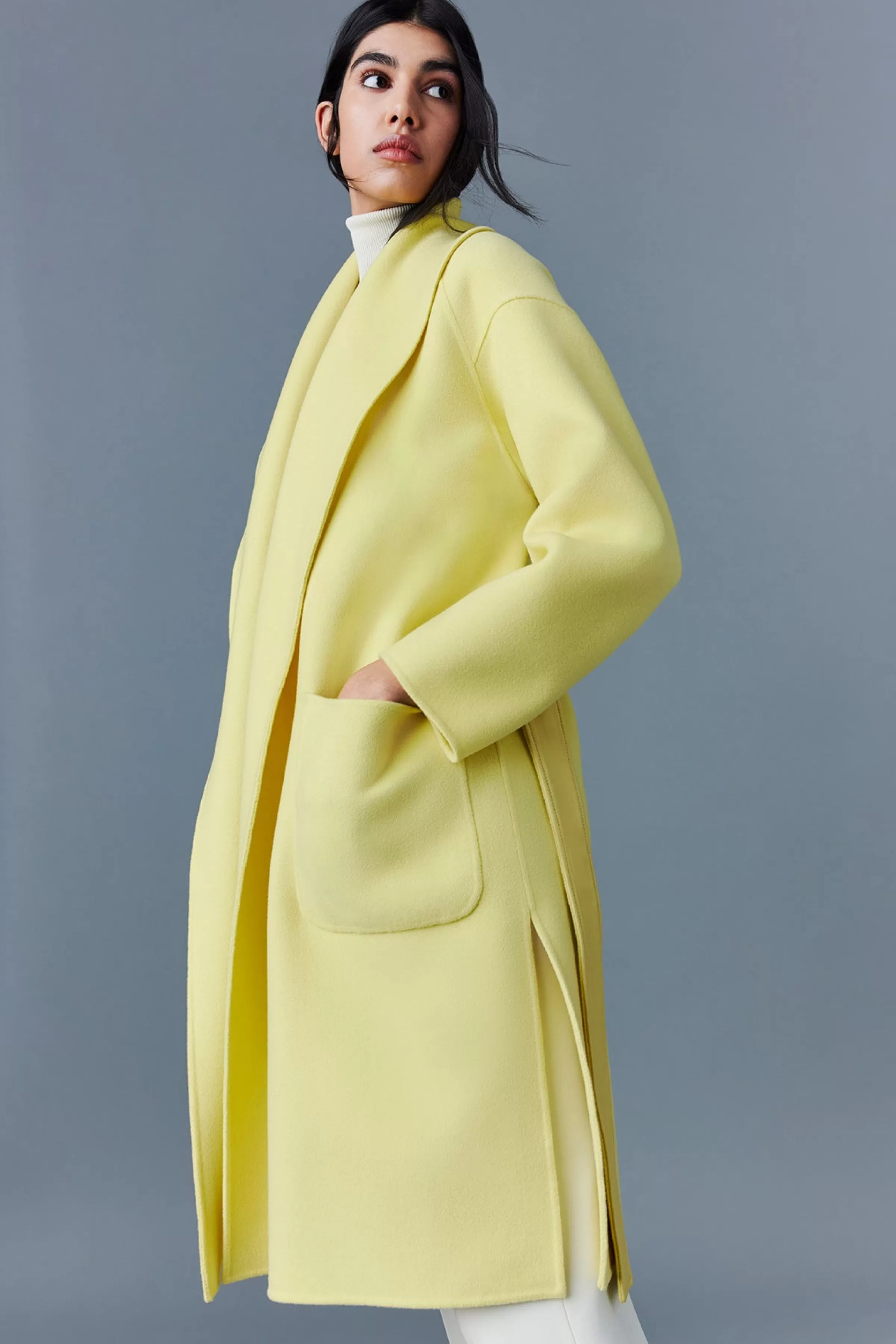Thalia, Double-face Wool Robe Coat For Ladies | ® US | Mackage Store
