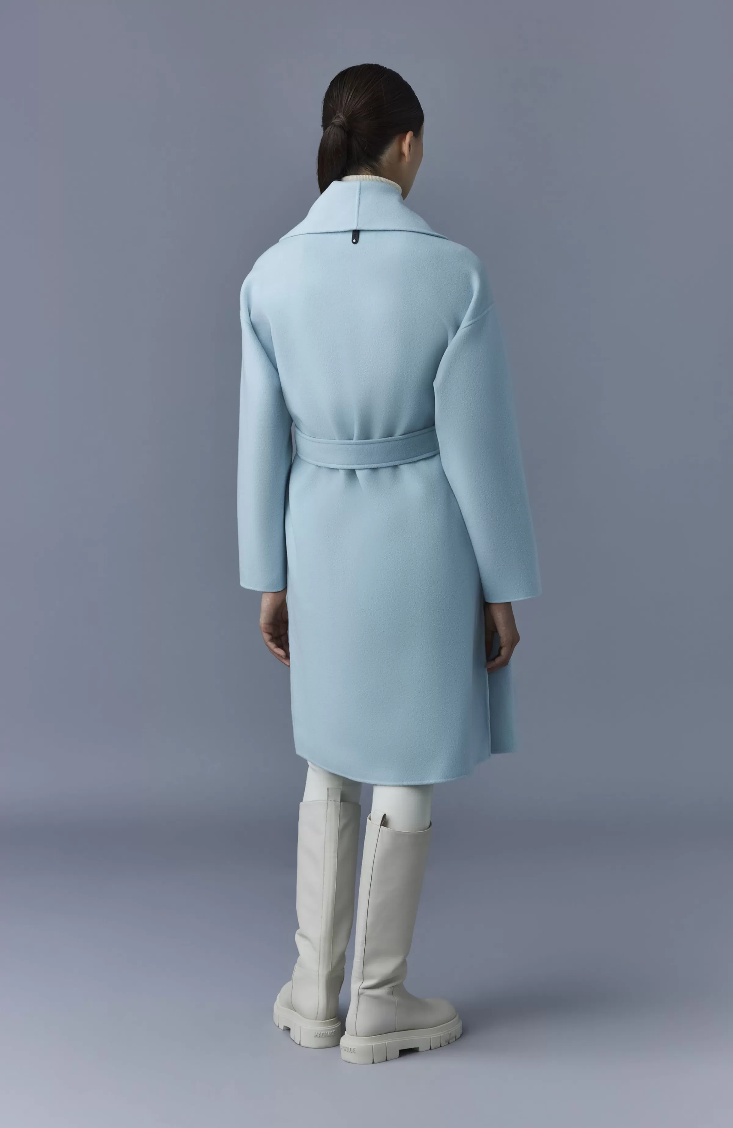 Thalia, Double-face Wool Robe Coat For Ladies | ® US | Mackage Store