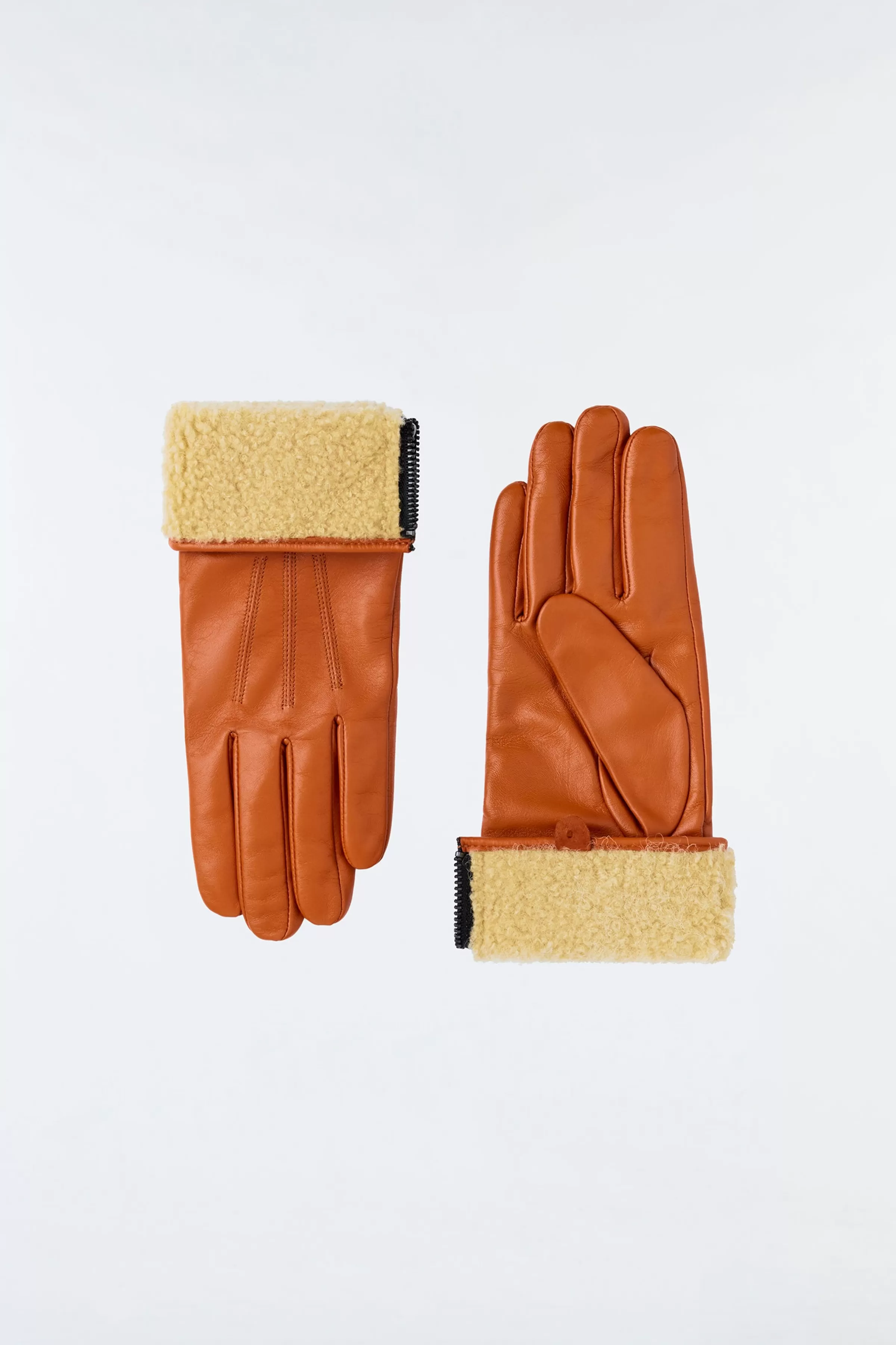 Willis, (R)Leather Glove With Shearling Cuff For Ladies | ® US | Mackage Clearance