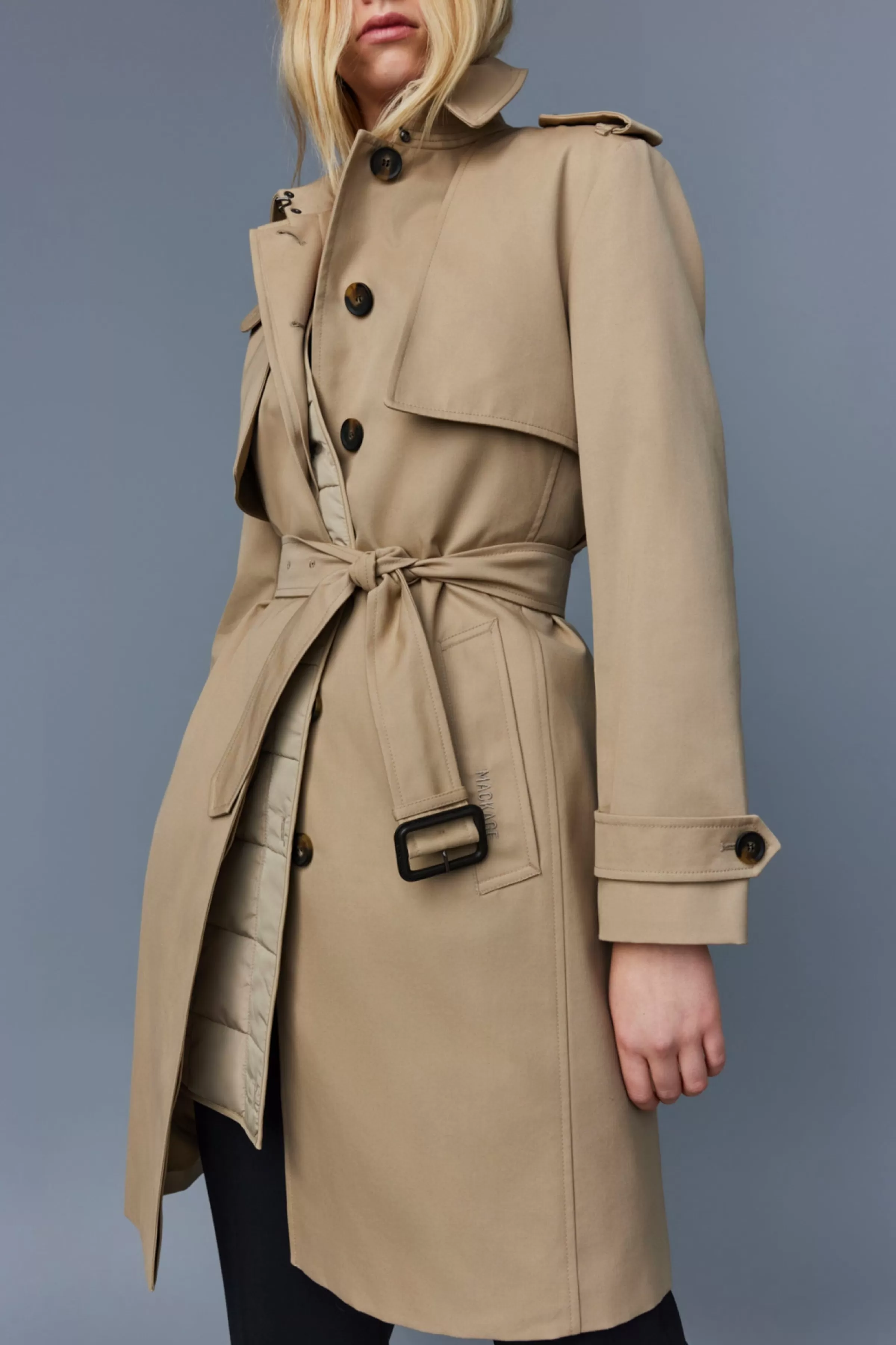 Winn 2-in-1 Classic Trench Coat For Women | ® US | Mackage Discount